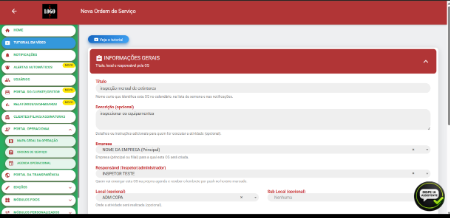 Ordem de Serviço (OS)