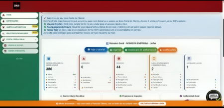 Portal do Cliente e Gestor