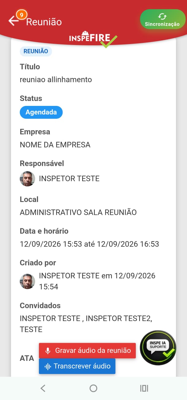 Reuniões e Treinamentos com Inteligência Artificial