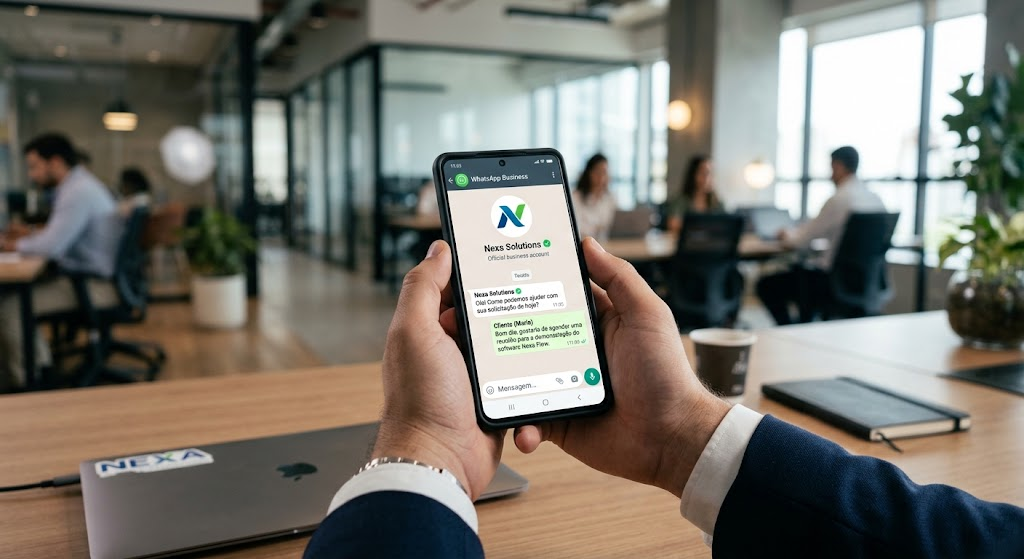 Mensagens automáticas do Inspefire enviadas pelo número oficial de WhatsApp da empresa